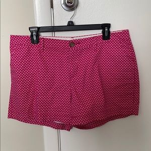 Cute cotton tulip print shorts